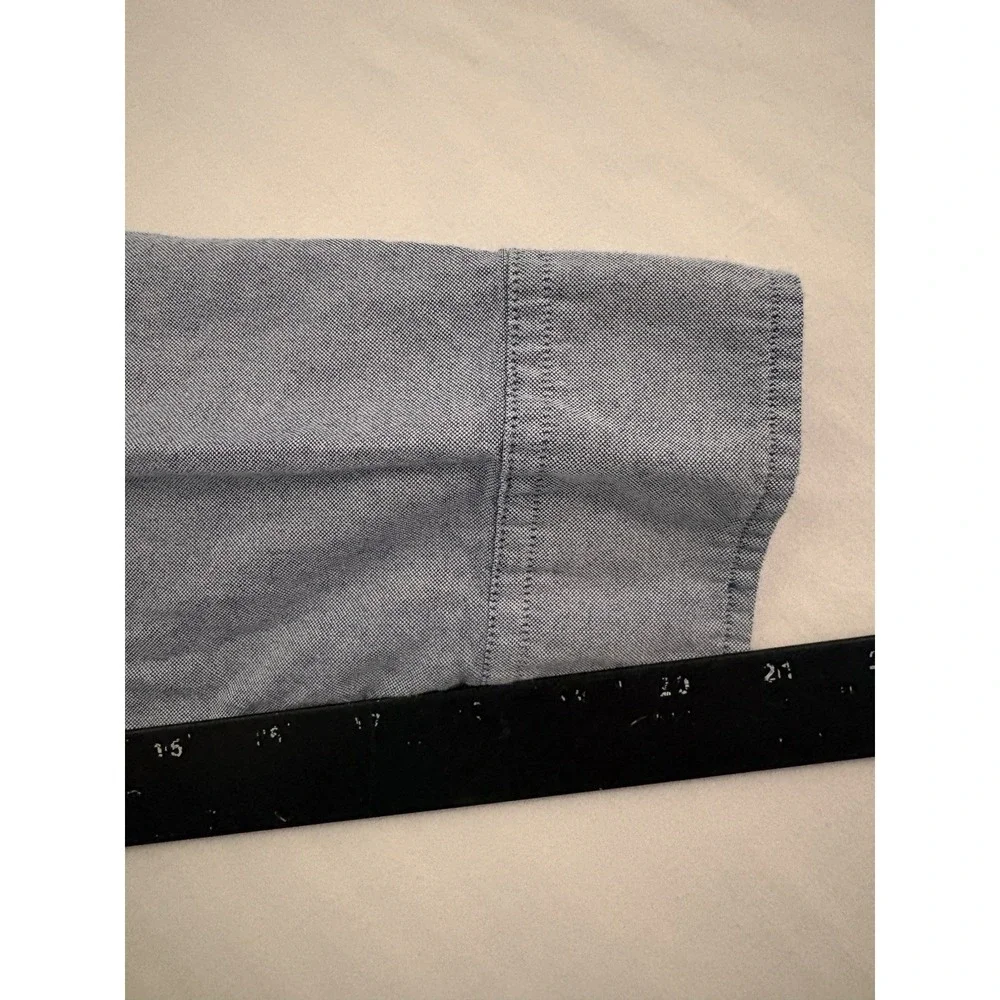 Levi's Classic 1 Pocket Chambray Shirt Men's Size Large Blue Long Sleeve Button